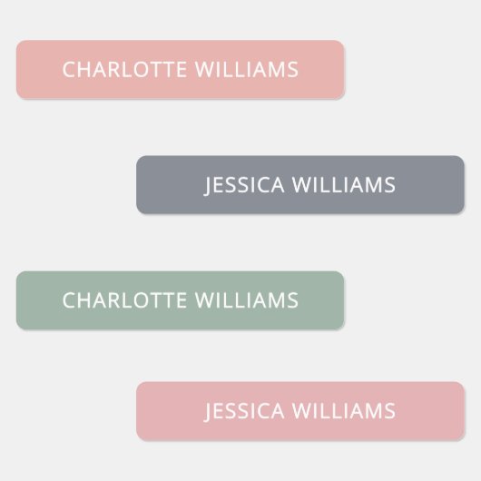 Schattigee Boho Terug naar School strijkijzer op k Labels (Groep)