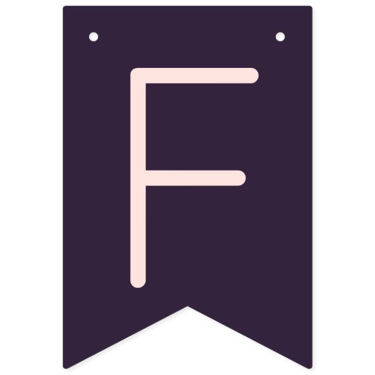 Schattigee Boho vlinder Eerste Verjaardagsbanner Vlaggetjes (Tweede vlag)