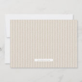 Schattigee Boho Waterverf Regenboog Foto Verjaarda Kaart (Achterkant)