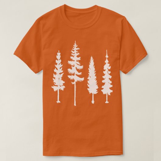 Schattigee bomen 2 t-shirt (Design voorkant)