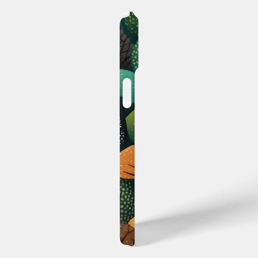 Schattigee bomen digitale kunst Case-Mate iPhone case (Achterkant / Rechts)