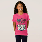 Schattigee Boo Boo Crew Nurse Ghost Halloween T-shirt (Voorkant volledig)
