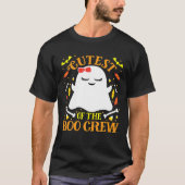 Schattigee Boo Crew Ghost Matching Family Set Meis T-shirt (Voorkant)