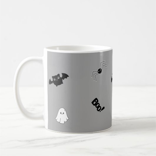 Schattigee Boo Ghost Coffee mok (Links)
