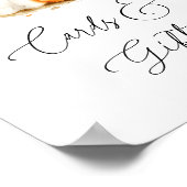 Schattigee Boo Halloween Kaarten en geschenken Bab Poster (Hoek)