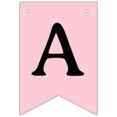 Schattigee Boo Spooky Ghost Halloween Pink Girl Vlaggetjes (Tweede vlag)