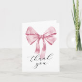 Schattigee boog Baby shower Bedankkaart (Voorkant)
