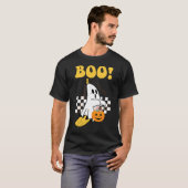 Schattigee Boonanaa Ghost Banana Pumnpkin Hallowee T-shirt (Voorkant volledig)