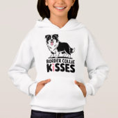 Schattigee Border Collie Kust Cartoon Puppy Honden (Voorkant)