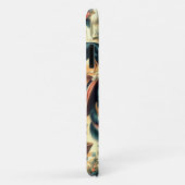 Schattigee Border Collie naadloos Case-Mate iPhone Case (Achterkant/rechts)