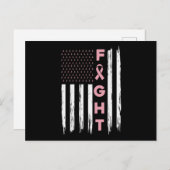 Schattigee borstkanker Bewustzijn Vrienden Eenheid Briefkaart (Voorkant / Achterkant)