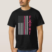 Schattigee Borstkanker Bewustzijn Vrienden Gezinss T-shirt (Voorkant)