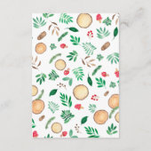 Schattigee bosbouwboeken voor baby informatiekaartje (Achterkant)