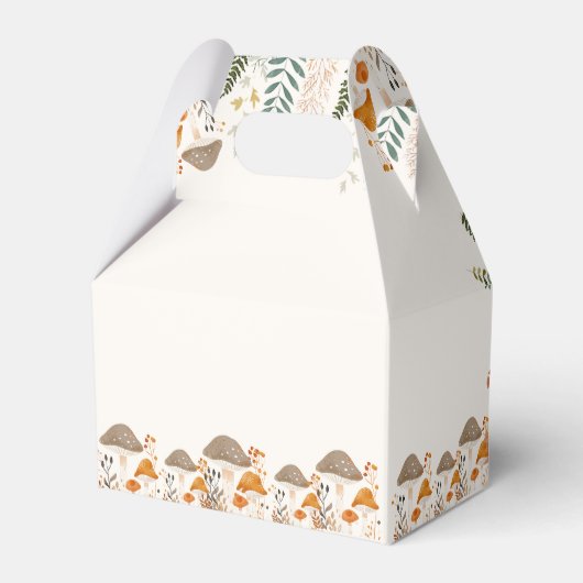 Schattigee bosdieren 1e verjaardagsfeest bedankdoosjes (Achterkant)
