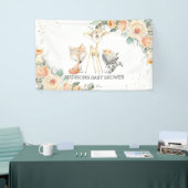 Schattigee bosdieren bloemendieren Baby shower ach Spandoek (Beurs)