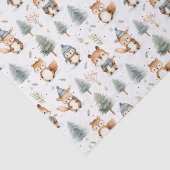 Schattigee bosdieren eekhoorns in de winter tissuepapier (Detail)