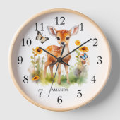 Schattigee bosdieren Herten en Vlinders (Voorkant)