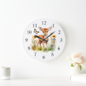 Schattigee bosdieren Herten en Vlinders Grote Klok (Huis)