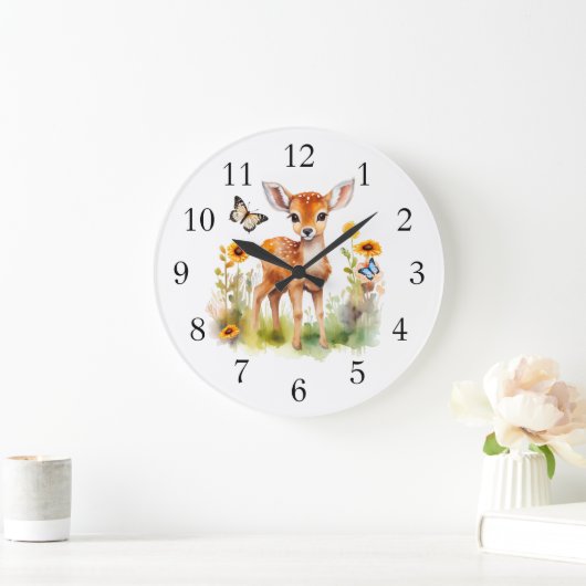 Schattigee bosdieren Herten en Vlinders Grote Klok (Huis)