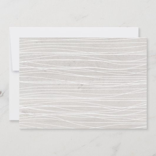 Schattigee bosdieren neutraal Baby shower per post Kaart (Achterkant)