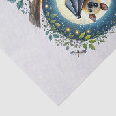 Schattigee bosdieren ontkoppelingsvleermuis tissuepapier (Detail)