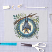 Schattigee bosdieren ontkoppelingsvleermuis tissuepapier (Craft)