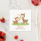 Schattigee bosherten Baby shower feestartikelen Servet (Insitu)