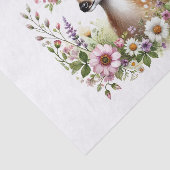 Schattigee boslanddieren ontkoppeld hert tissuepapier (Detail)