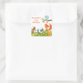 Schattigee bosrijke dierlijke Stickers (Tas)