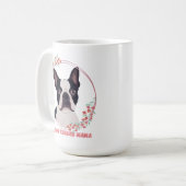 Schattigee Boston Terrier - Boston Terrier Mama Koffiemok (Voorkant links)