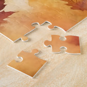 Schattigee Boston Terrier Dog/Autumn/Herfst Legpuzzel (Zijkant)