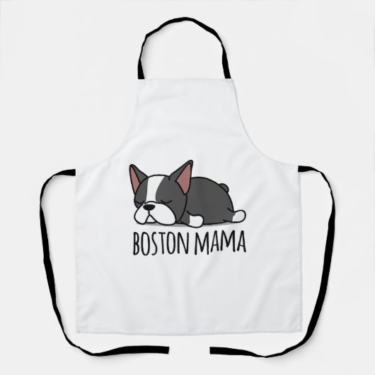 Schattigee Boston Terrier Mama Schort (Voorkant)