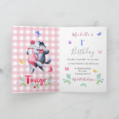 Schattigee Boswolven Tango 1e Verjaardag Dansthema (Binnen)