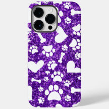 Schattigee Botten en Paw prints iPhone Hoesje