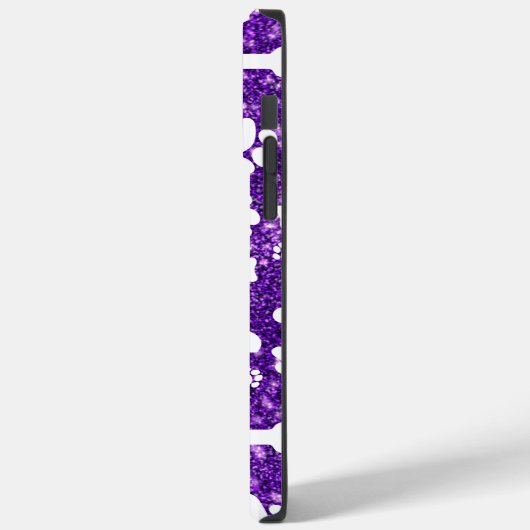 Schattigee Botten en Paw prints iPhone Hoesje (Achterkant / Links)