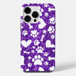Schattigee Botten en Paw prints iPhone Hoesje iPhone 14 Pro Max Hoesje
