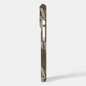 Schattigee Bottomland Camo Esthetische Roze Ribbon Case-Mate iPhone Case (Achterkant / Links)