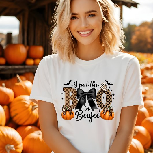 Schattigee Boujee Halloween Tshirt