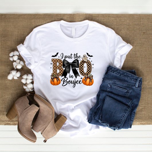 Schattigee Boujee Halloween Tshirt
