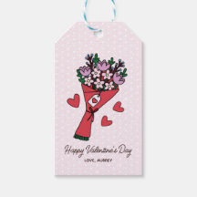 Schattigee bouquet harten polka dot Valentijnsdag