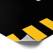 Schattigee bouw 6e verjaardag poster (Hoek)