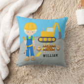 Schattigee Bouw Graafmachine Voertuig Truck Road B Kussen (Deken)