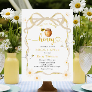 Schattigee Bow Daisy Bee Bride naar Bee Bridal Kaart