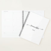 Schattigee Bow Signature Name Planner (Display)