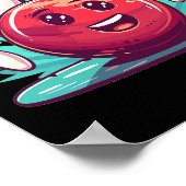 Schattigee Bowling Art I Kinder Bowling Poster (Hoek)