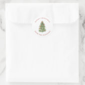 Schattigee Bows Kerstboom met Gift Label Stickers (Tas)