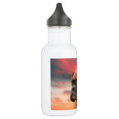 Schattigee Boxer Dog Water Kleur Olieverfschilderi Waterfles (Links)