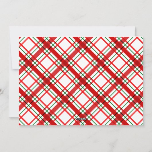 Schattigee Boxer Kusjes & Kerstwensen gepersonalis Feestdagenkaart (Achterkant)