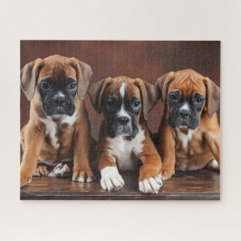 Schattigee Boxer Puppies Legpuzzel