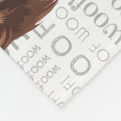 Schattigee Boykin Spaniel Hond Kerstvakantie Fleece Deken (Hoek)